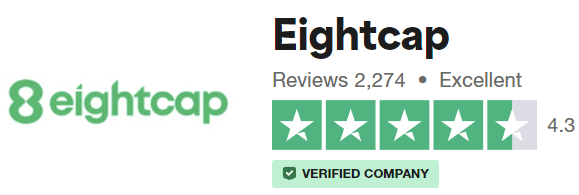 Eightcap Trustpilot