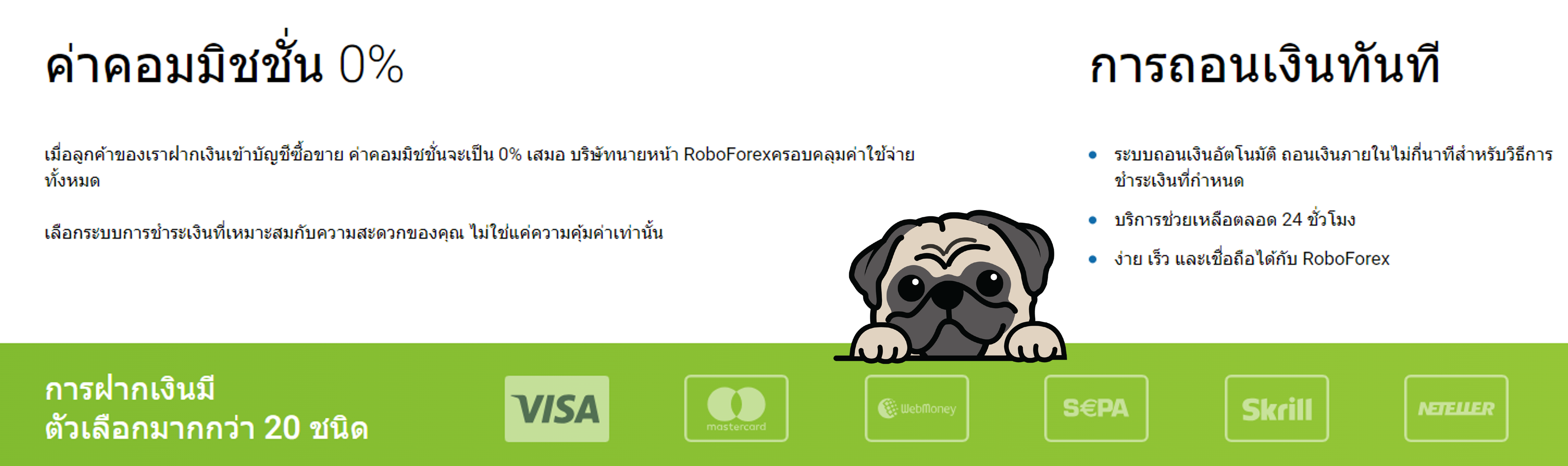 ค่าคอมมิชชั่น roboforex