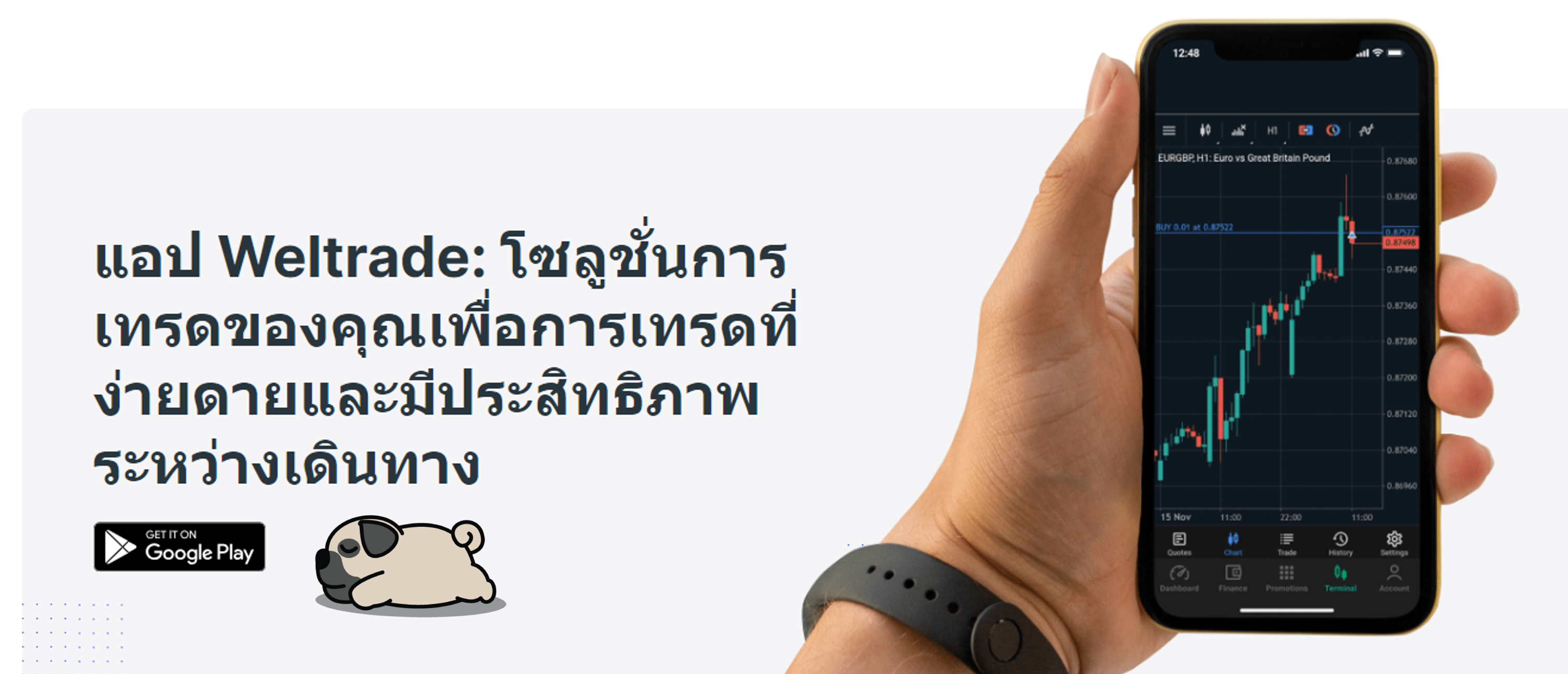 แอพพลิเคชั่น weltrade